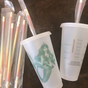 **Bundle of 3** Siren Cold Cup w PRIDE straw